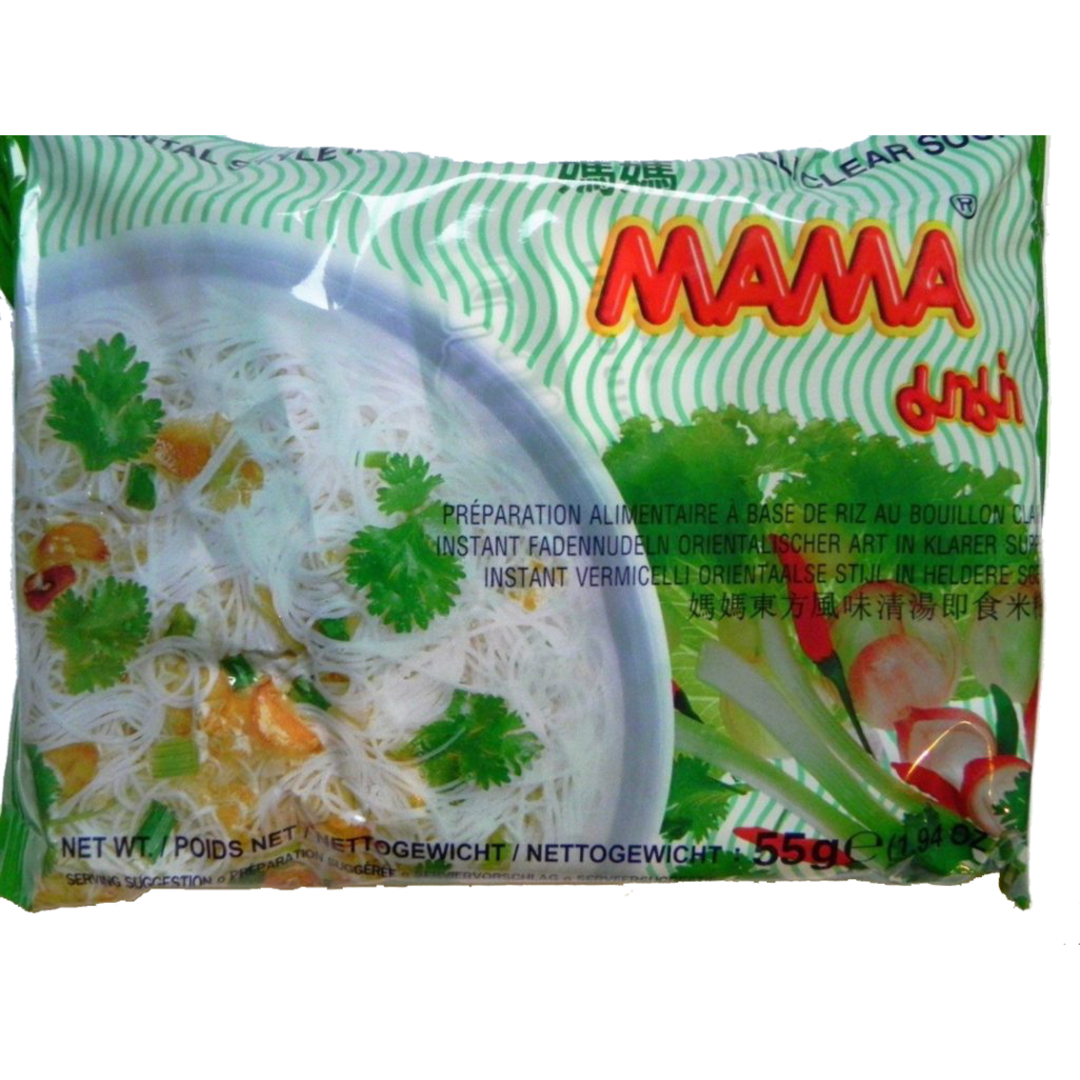 Mama Rice Vermicelli (Klar) 55g Gott Utan Gluten