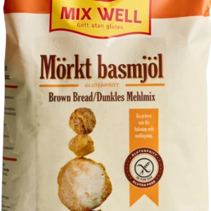 Mix Well - Mörkt basmjöl 1000g