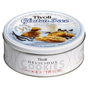 Tivoli - Chocolate Chip Cookies i plåtburk 142g