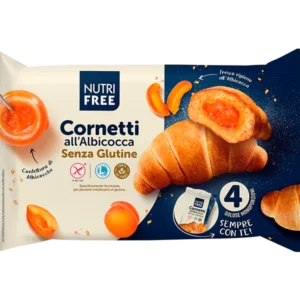 NutriFree - croissanter med aprikosfyllning (Cornetti) 200g