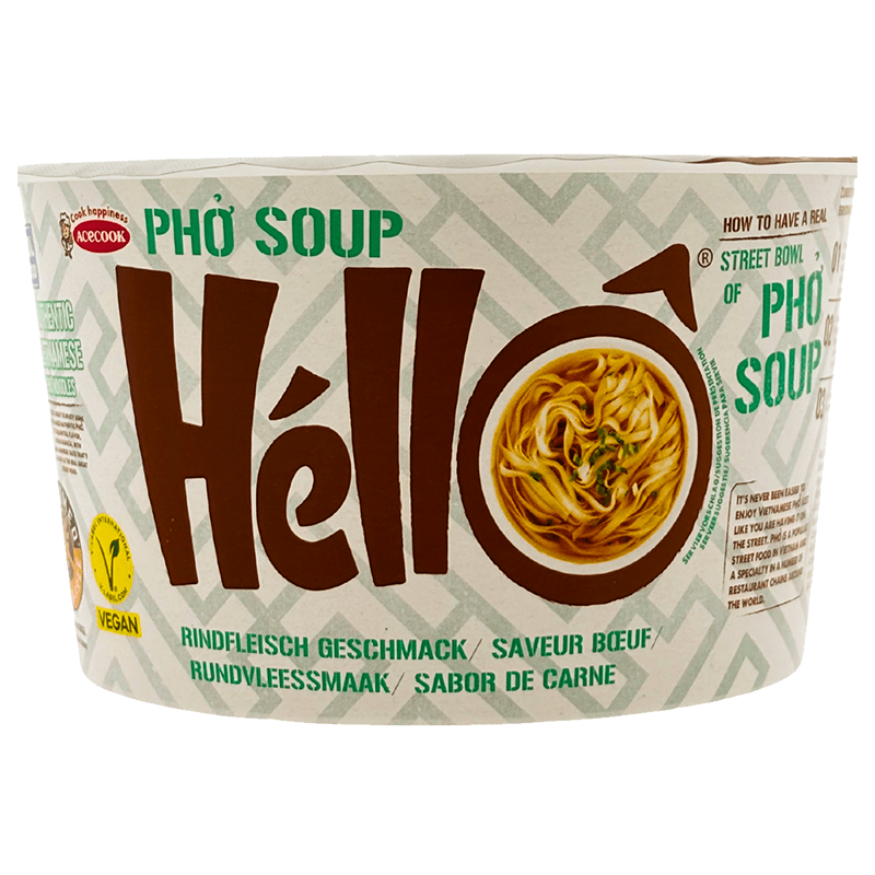 Acecook - Hello Pho Soup Biff 70g