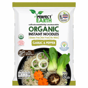 Perfect Earth - Nudlar Garlic & Pepper 85g