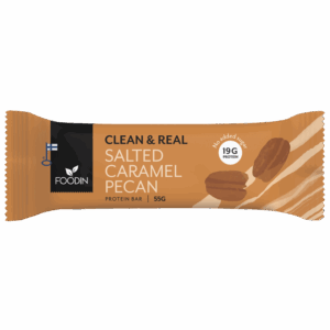 Foodin - Clean & Real Protein Bar Salted Caramel Pecan 55g