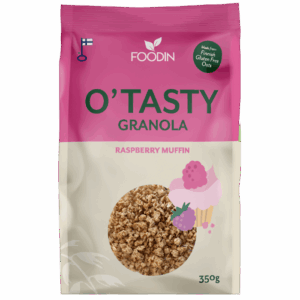 Foodin - O'Tasty Granola Raspberry Muffin 350g