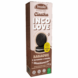 Incola - Inco Love Kakaokex Vaniljkräm (Sockerfria) 125g