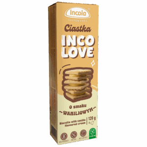 Incola - Inco Love Kex Vaniljkräm 120g