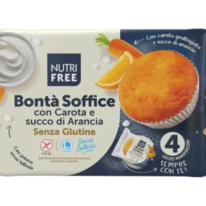 NutriFree - Muffins med morots- och apelsinjuice 140g