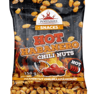 Poppamies - Hot Habanero Chili nuts 150g