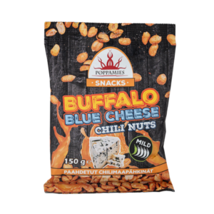 Poppamies - Buffalo Blue Cheese Chili Nuts 150g