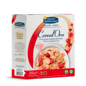 Piac. Med. - Cereal Corn Flakes och röda bär 250g