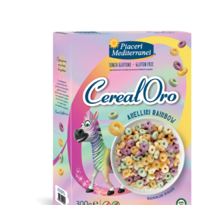 Piac. Med. - Cereal Oro Anellini Rainbow 300g