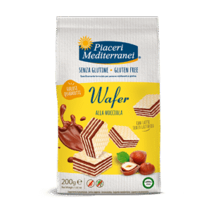 Piac. Med. - Wafer fyrkantiga med hasselnöt 200g