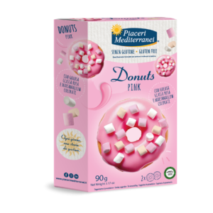 Piac. Med. - Donuts rosa med mini-marshmallows 90g