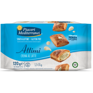 Piac. Med. - Smördegskakor fyllda med mjölkcreme 120g