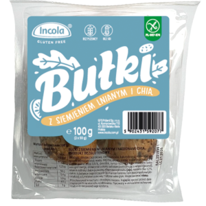 Incola - Bullar med linfrö och chia 100g (2x50g)