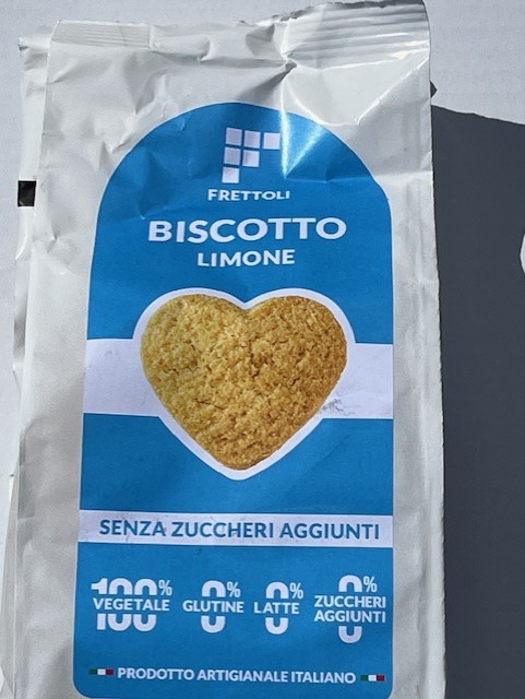 Frettoli - Citronkakor utan tillsatt socker 250g