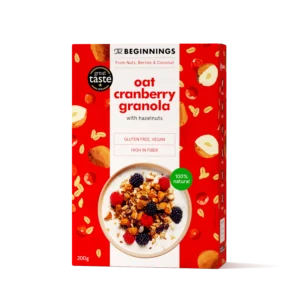 The Beginnings - Havre & Tranbärsgranola 200g