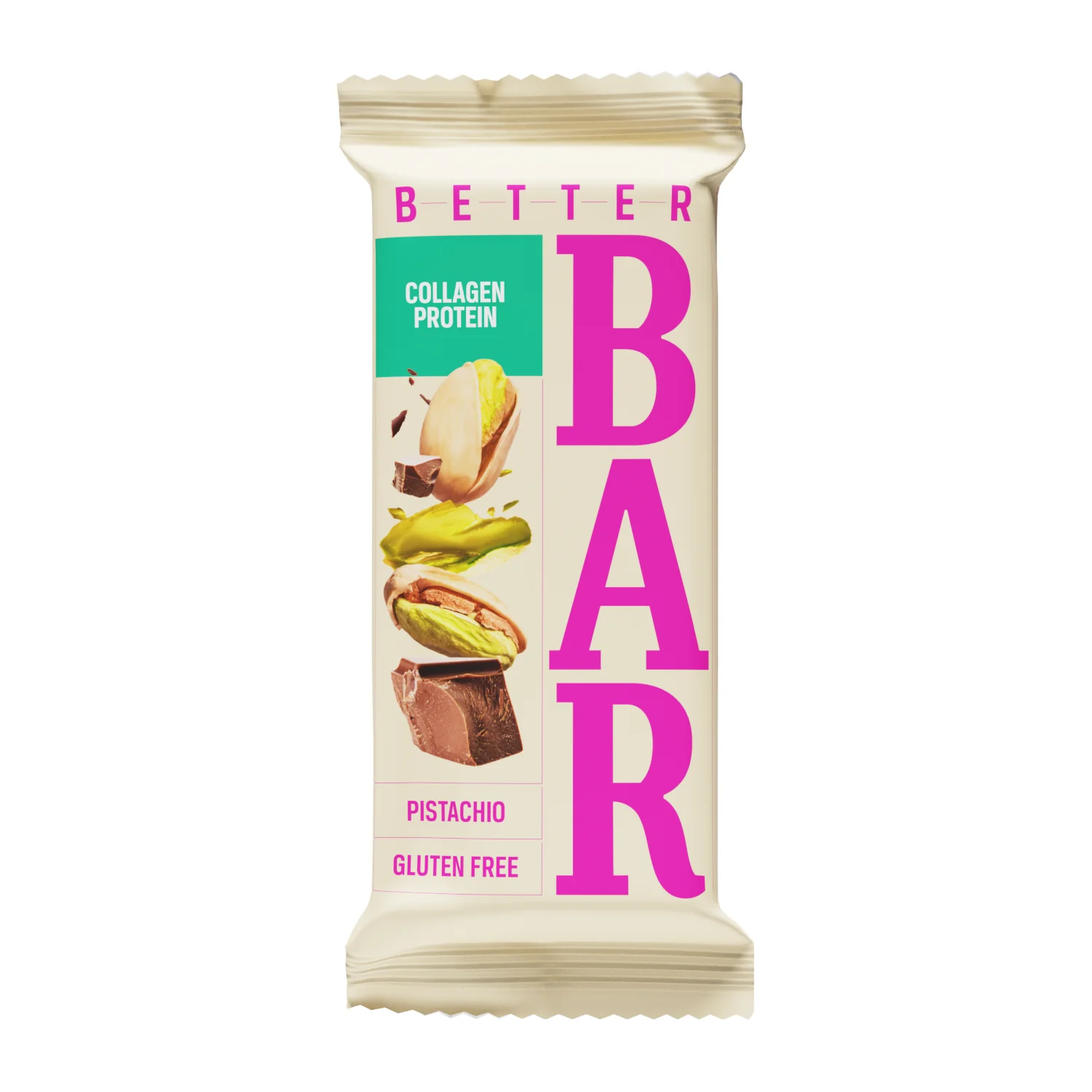 The Beginnings - Chokladpistagekaka med kollagenprotein 45g