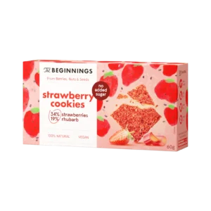 The Beginnings - RAW Jordgubbskakor 60g