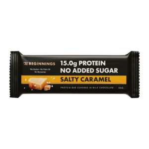 The Beginnings - Salt Karamell Protein bar - utan tillsatt socker 50g