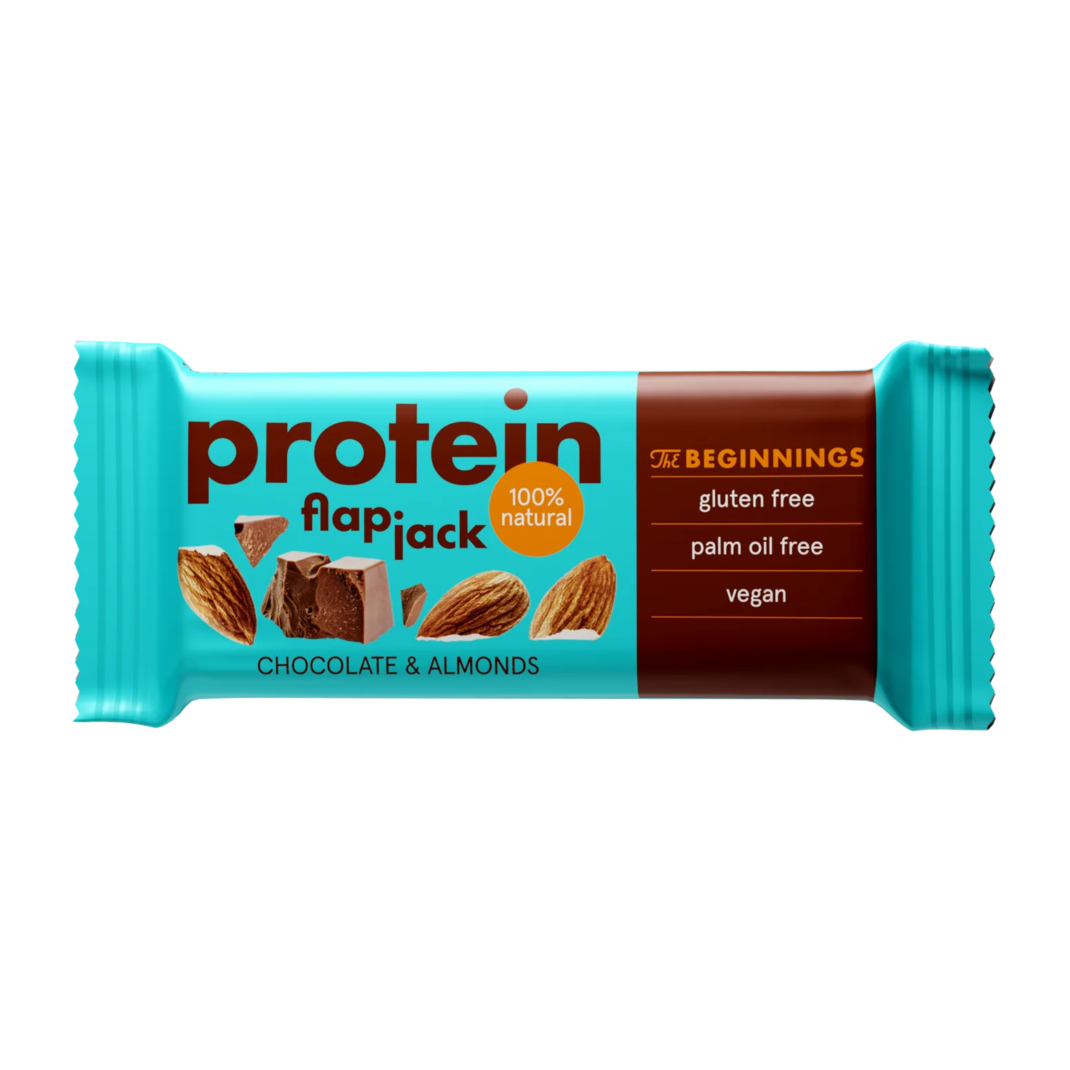 The Beginnings - FlapJack Protein Choklad och Mandel 60g