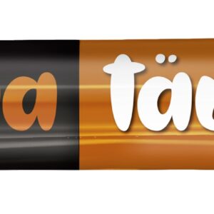 Porvoon - Lakritsstång med chokladfyllning 100g (50cm)