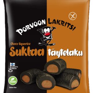 Porvoon - Lakrits med chokladfyllning 150g