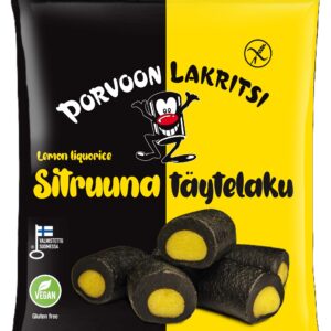 Porvoon - Lakrits med citronfyllning 150g